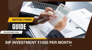 SIP Investment ₹1000 per month
